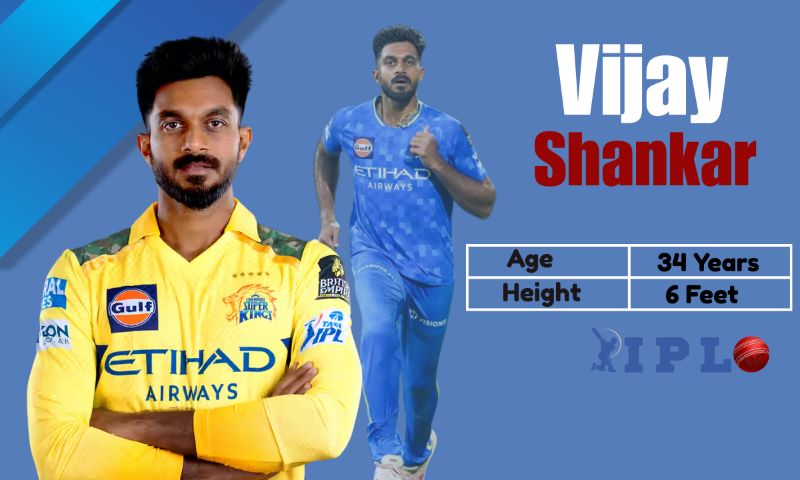Vijay Shankar Height