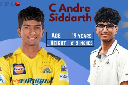 C Andre Siddarth Age