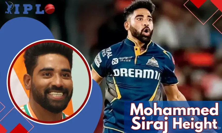 Mohammed Siraj Height