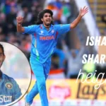 Ishant Sharma Height