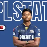 Sai Sudharsan IPL Stats